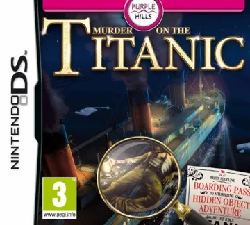 Murder on the Titanic (Europe) (En,Fr,De,Nl) (NDSi Enhanced) box cover front